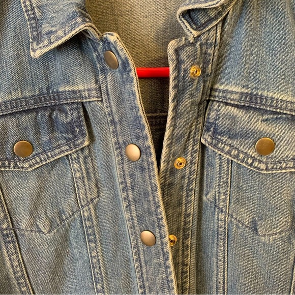 Notations | Small | NWT Women's Blue Denim Jean Jacket - Picture 3 of 7